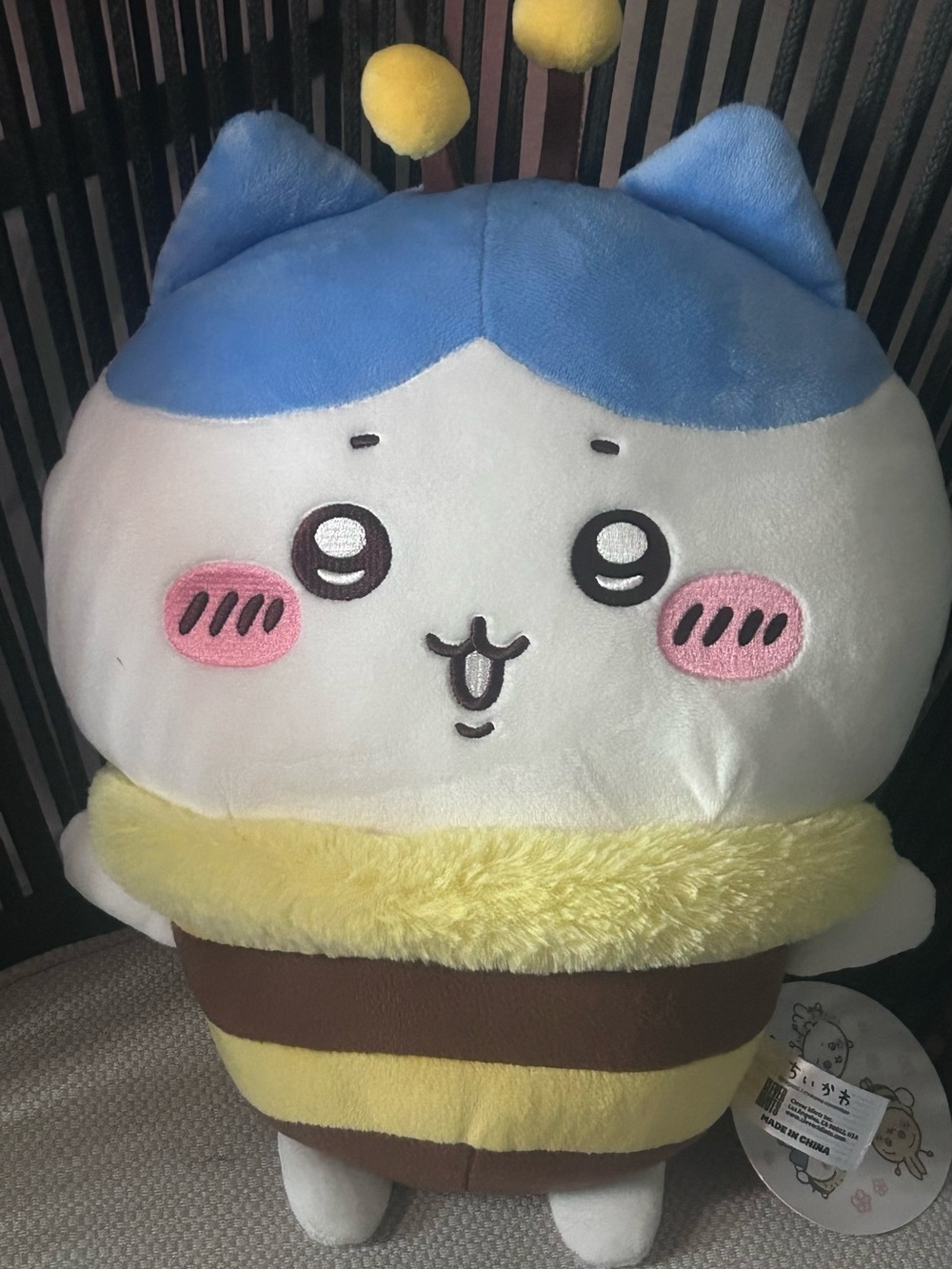 Chiikawa Hachiware Bee Version Big Plush Toy (Hachi-san ver.)